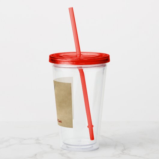 Viking Raven Shield and Weapons Acryl Drinkbeker (Links)