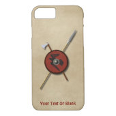 Viking Raven Shield and Weapons Case-Mate iPhone Case (Achterkant)