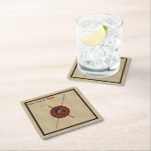 Viking Raven Shield and Weapons Kartonnen Onderzetters (Insitu)