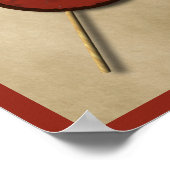 Viking Raven Shield and Weapons Poster (Hoek)