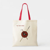 Viking Raven Shield and Weapons Tote Bag (Achterkant)