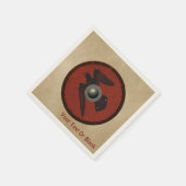 Viking Raven Shield Servet (Hoek)