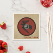 Viking Raven Shield Servet (Insitu)