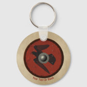 Viking Raven Shield Sleutelhanger (Voorkant)