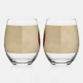 Viking Raven Shield Wijnglas Zonder Voet (Rechts)