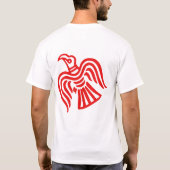Viking Red Raven Shirt (Achterkant)