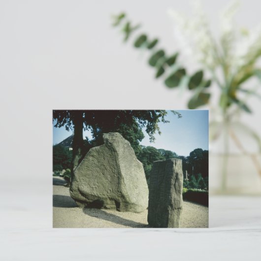 Viking ringstenen briefkaart (Staand voorkant)