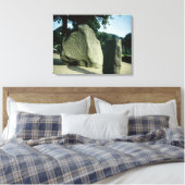Viking ringstenen canvas afdruk (Insitu (Slaapkamer))