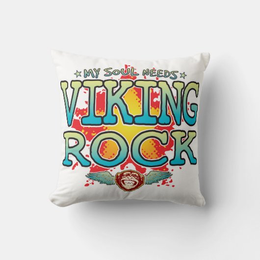 Viking Rock Soul Kussen (Voorkant)