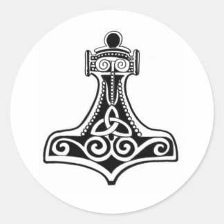 Viking Ronde Sticker