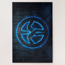 Viking Rune Circle Jigsaw Puzzle Legpuzzel