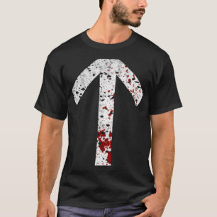 Viking Rune Tiwas 17 Tyr Bloedige Noordse Mytholog T-shirt