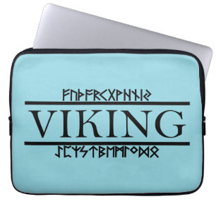 Viking Runen Laptophoesjes Laptop Sleeve