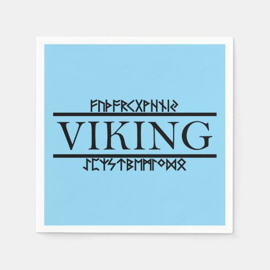 Viking Runen Papieren Servetten (Voorkant)