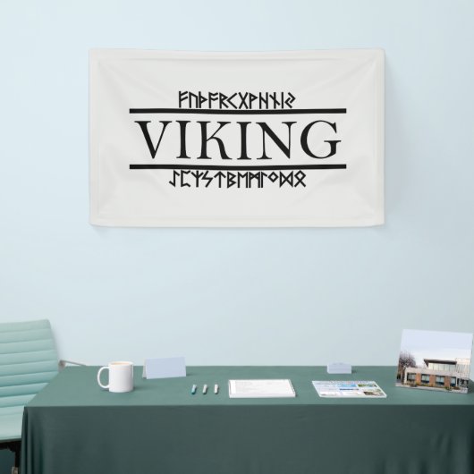 Viking Runes Banner (Beurs)