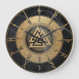 Viking Runes Grote Klok