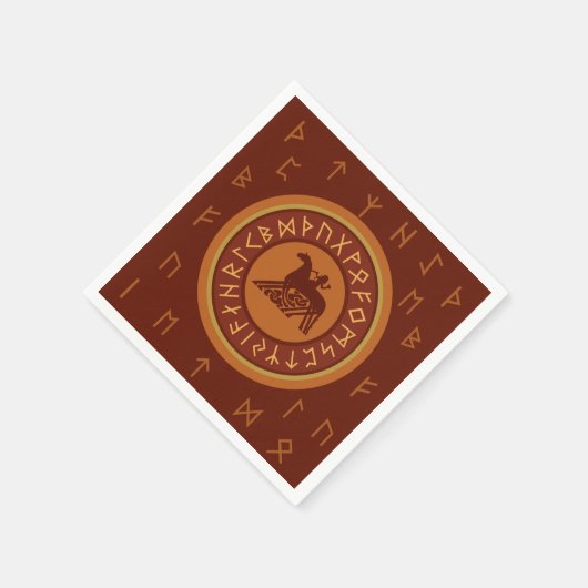 Viking Runes Servet (Hoek)