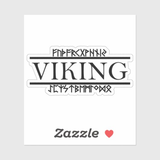 Viking Runes Vinyl Stickers (Vel)