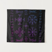 Viking Runes Wandkleed (Voorkant (horizontaal))