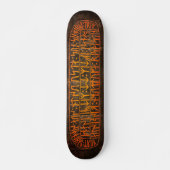 Viking runt Skateboard (Voorkant)
