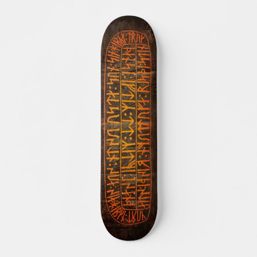 Viking runt Skateboard (Voorkant)