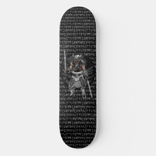 Viking runt Warrior Swords Persoonlijk Skateboard (Voorkant)