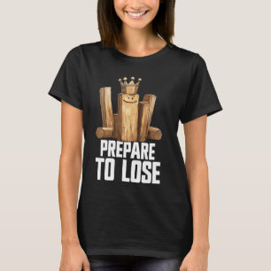 Viking schaakgazon spel set Kubb Yard spel Legend  T-shirt