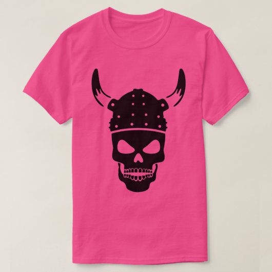 Viking schedel t-shirt (Design voorkant)