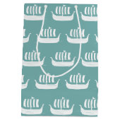 Viking schepen giftzak medium cadeauzakje (Achterkant)