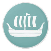 Viking schepen knop / lade pull (Voorkant)