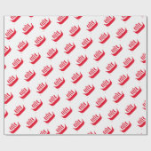 Viking-schepen met aanpasbare kleur cadeaupapier (Vlak)