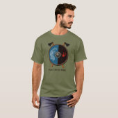 Viking Schild en Bijlen T-shirt (Voorkant volledig)