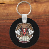 Viking Schild - Krijger Logo Sleutelhanger (Voorkant)