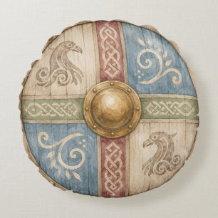 Viking Schild Ronde Kussen
