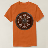 Viking schild Vegvsir T-shirt (Design voorkant)