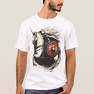 Viking Schildmaagd Eenhoorn (1) T-shirt
