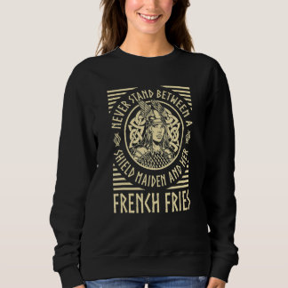Viking Schildmaagd Franse Frieten  Noors  Valhalla Trui