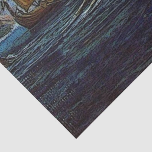 Viking Schip Gift Tissue Paper Tissuepapier (Detail)