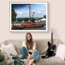 Viking-schip haven van Green Bay, Wisconsin