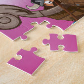 Viking schip legpuzzel (Zijkant)