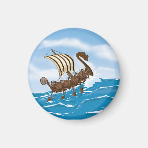Viking-schip Magneet