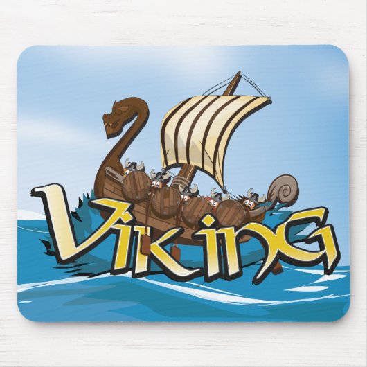 Viking-schip Muismat (Voorkant)