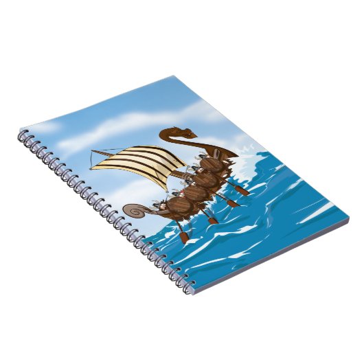 Viking-schip Notitieboek (Rechterzijde)