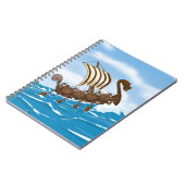Viking-schip Notitieboek (Linkerzijde)