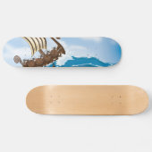 Viking schip skateboard (Horizontaal)