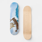 Viking schip skateboard (Voorkant)