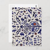 Viking Shaman Ritual Talisman Briefkaart (Voorkant / Achterkant)