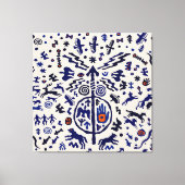 Viking Shaman Ritual Talisman Canvas Afdruk (Voorkant)