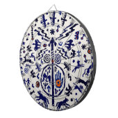 Viking Shaman Ritual Talisman Dartbord (Voorkant Rechts)