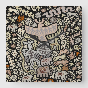 Viking Shaman Ritual Wall klok